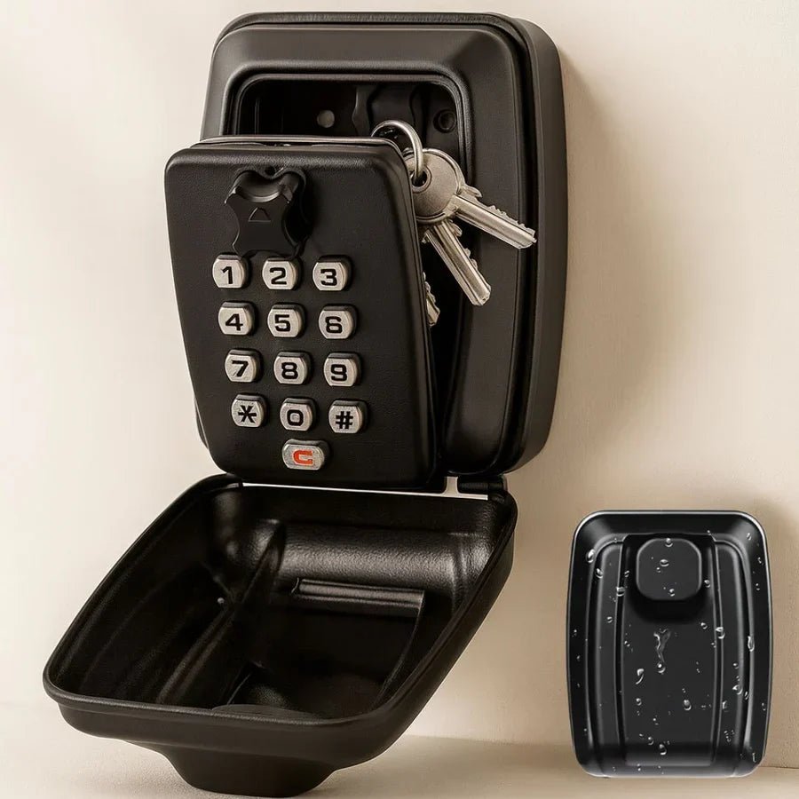 Caja fuerte para llaves – Almacenamiento seguro de llaves con cerradura de combinación