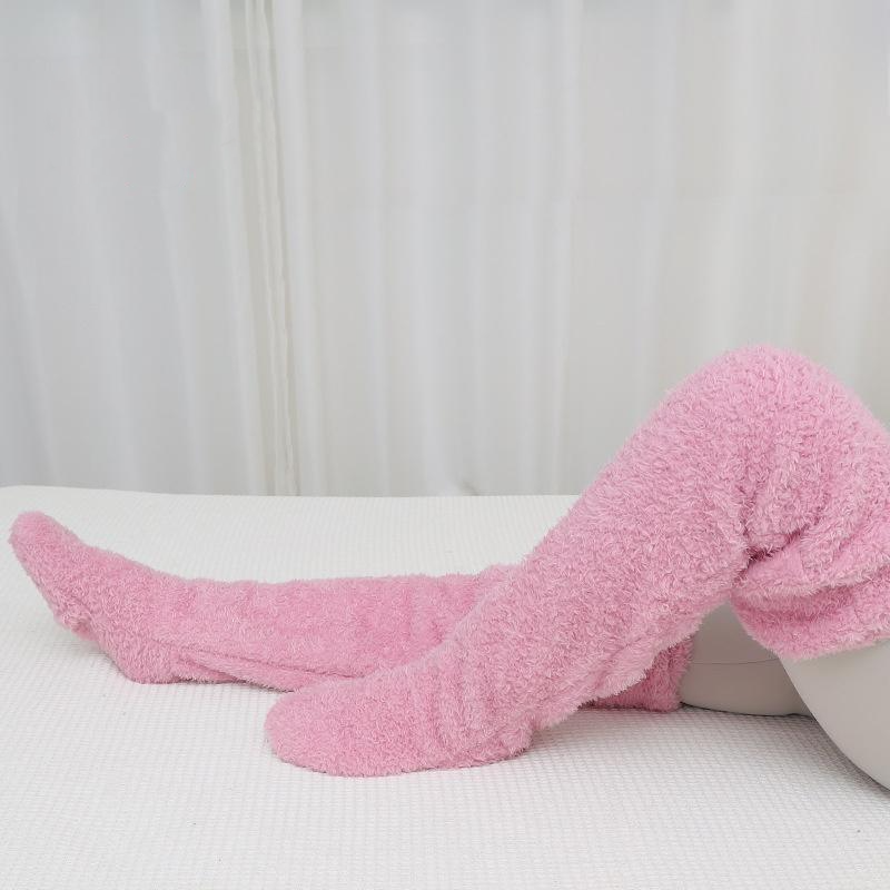 Calcetines maravillosamente suaves y cálidos para los fríos días de invierno