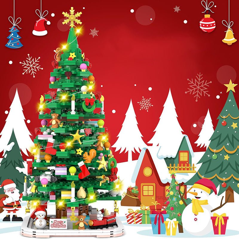 Calendario de Adviento navideño de 1102 piezas para recuerdos festivos creativos