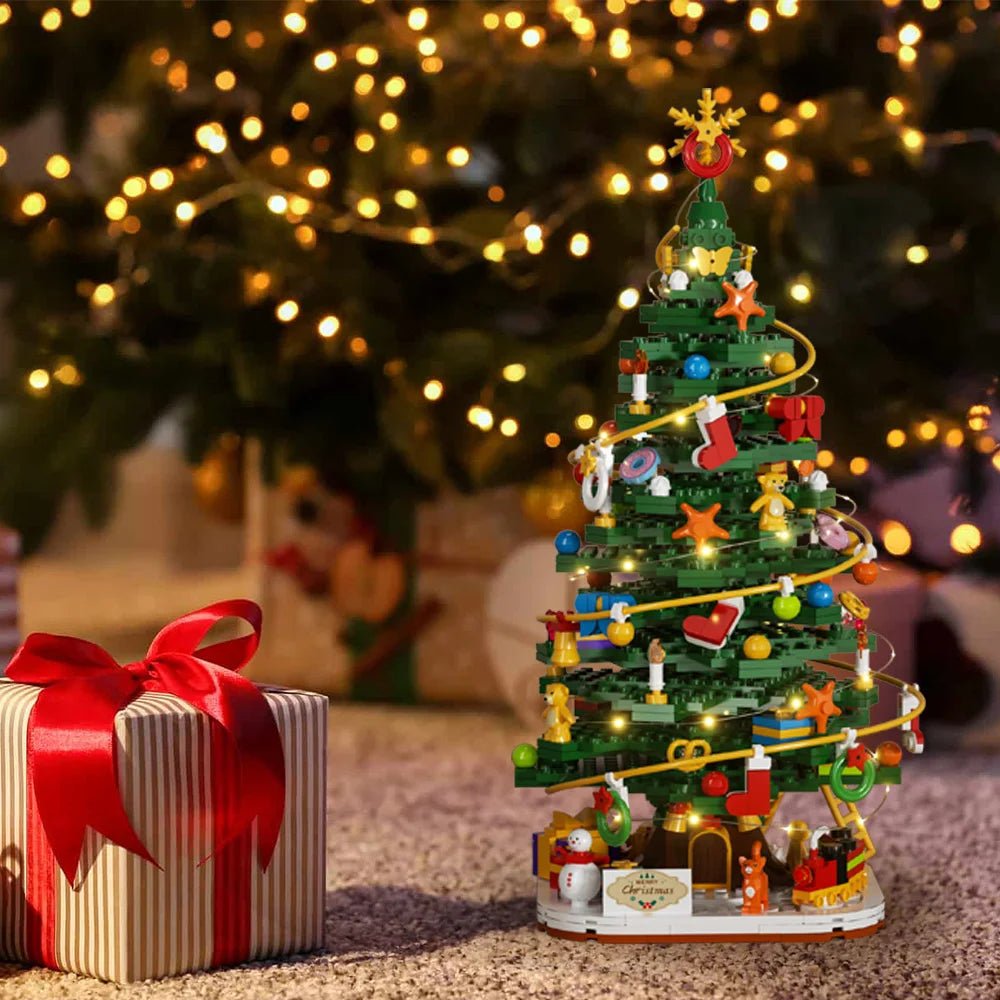 Calendario de Adviento navideño de 1102 piezas para recuerdos festivos creativos