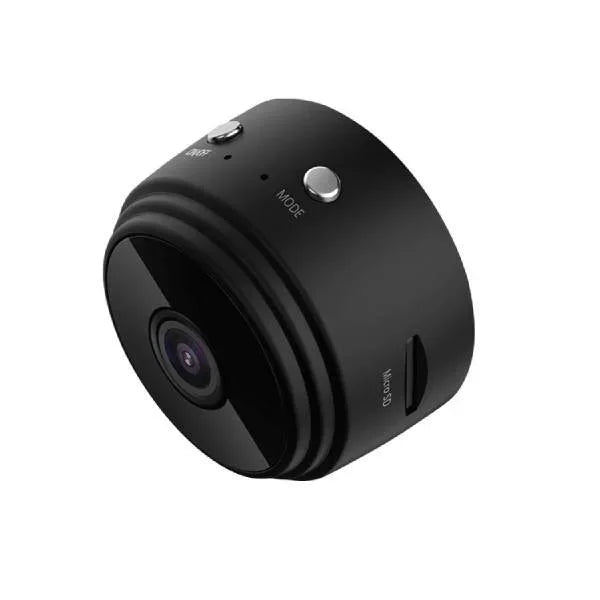 Cámara de marcha atrás inalámbrica Full HD con detección de movimiento y soporte giratorio 360° – Cámara impermeable para coche