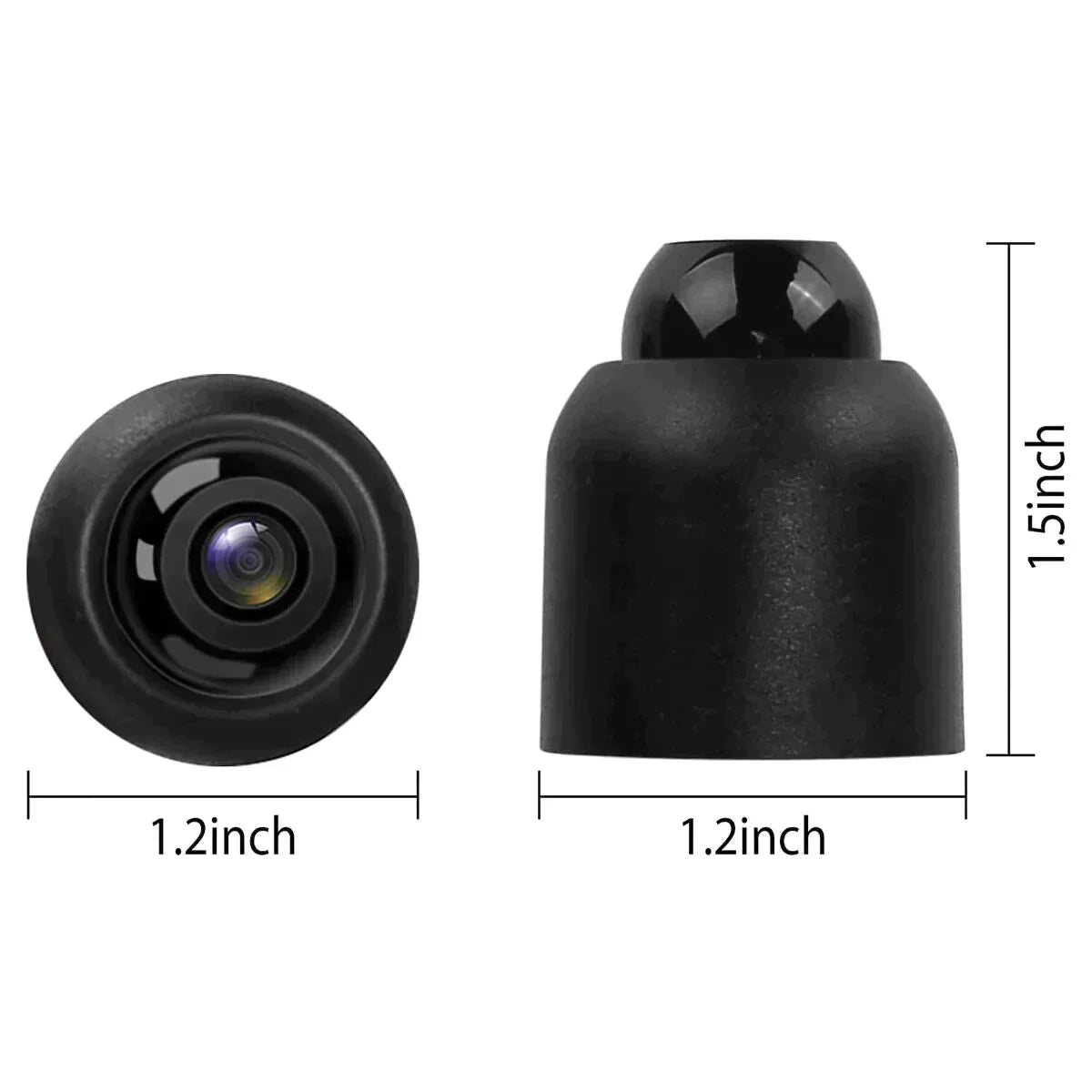 Cámara IP WiFi ultra pequeña | 1080p Full-HD | Lente gran angular de 120° | Visión nocturna por infrarrojos y sensor de movimiento | Audio bidireccional | Acceso remoto global
