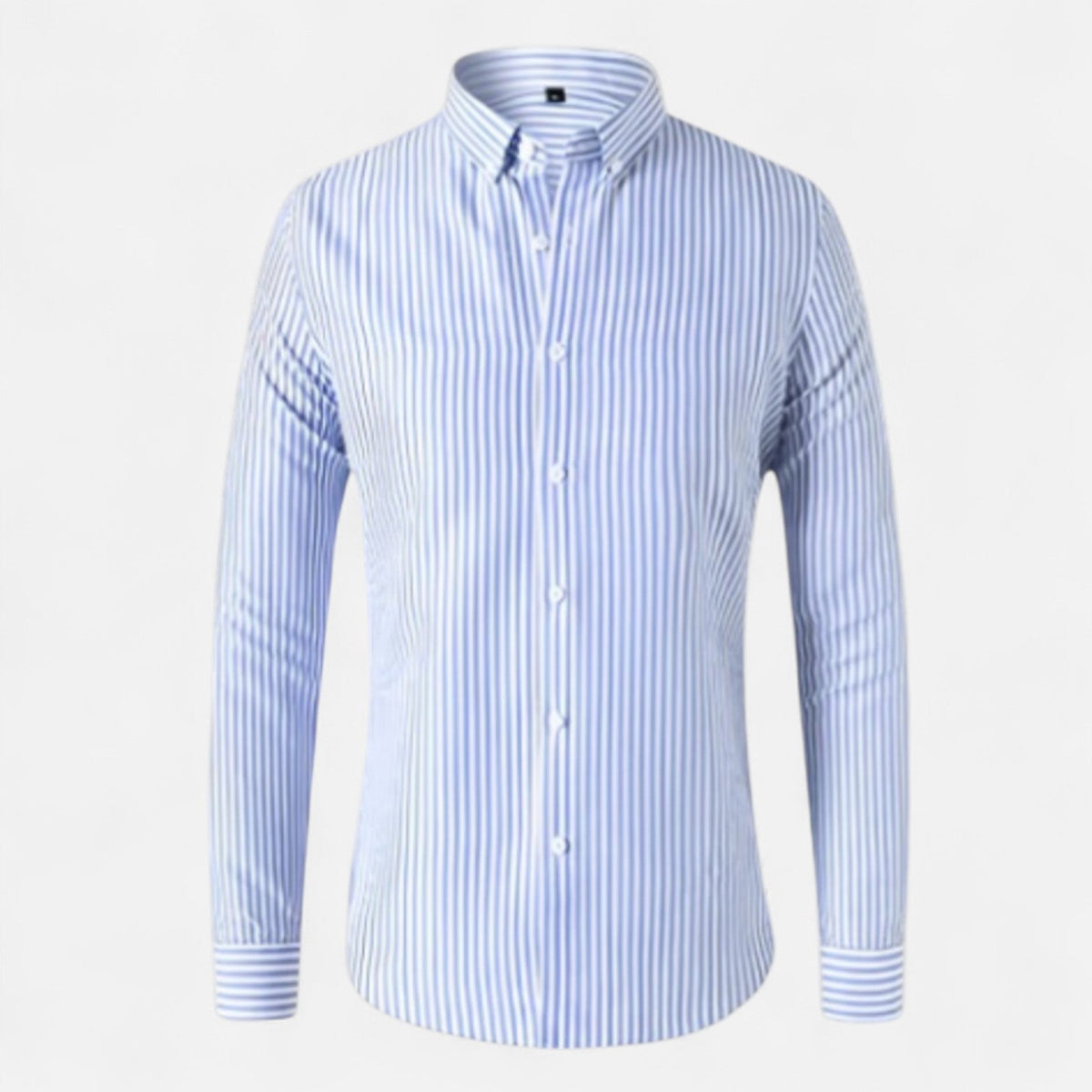 Camisa de hombre a rayas – Diseño clásico con patrón atemporal y corte refinado