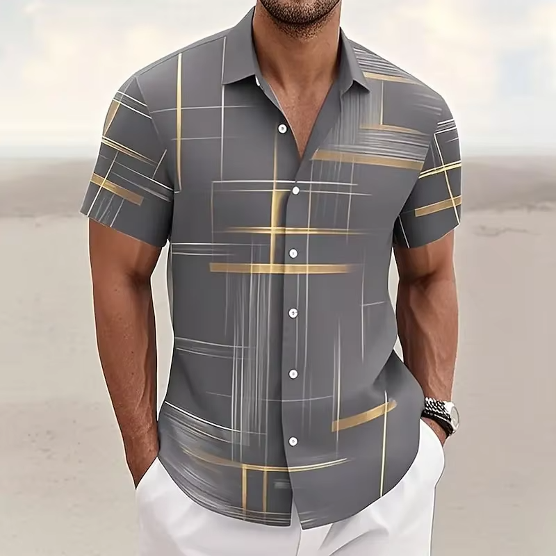 Camisa de hombre con botones