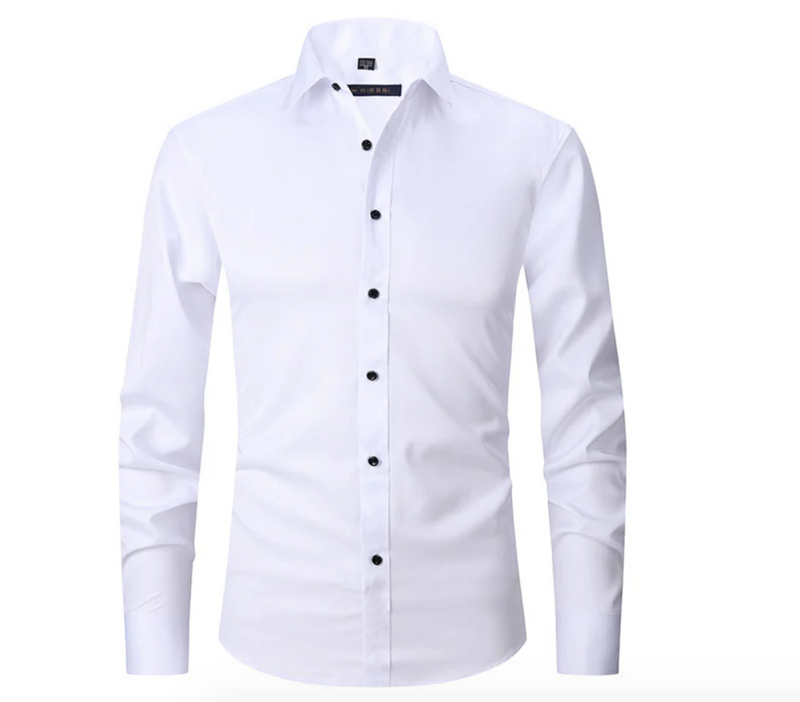 Camisa de hombre elástica – camisa cómoda con gran elasticidad
