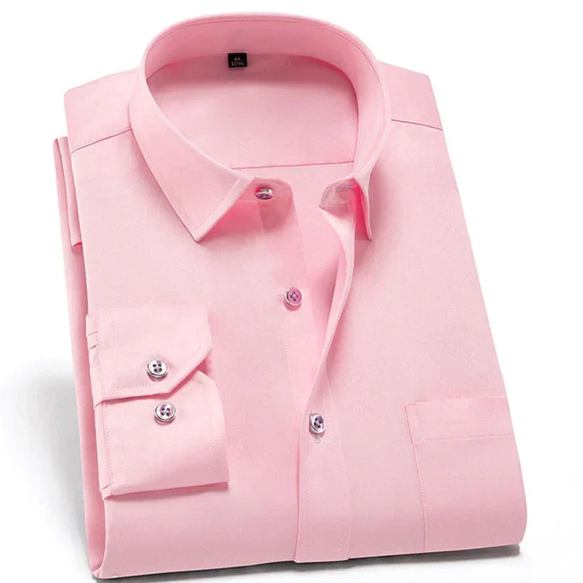 Camisa para Hombre Antiarrugas y Elástica para Mayor Comodidad