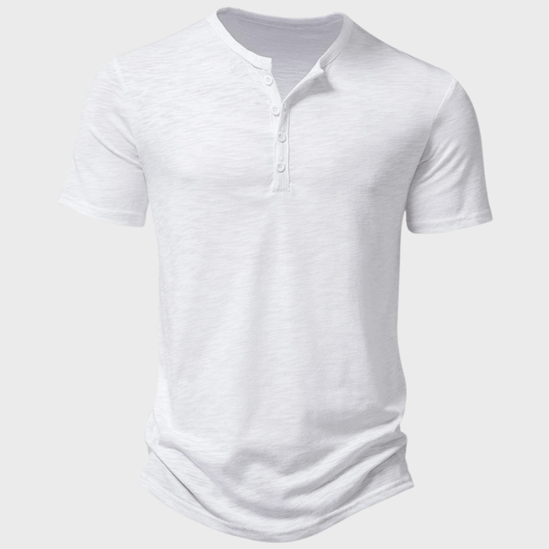 Camiseta casual para hombre de algodón ligero