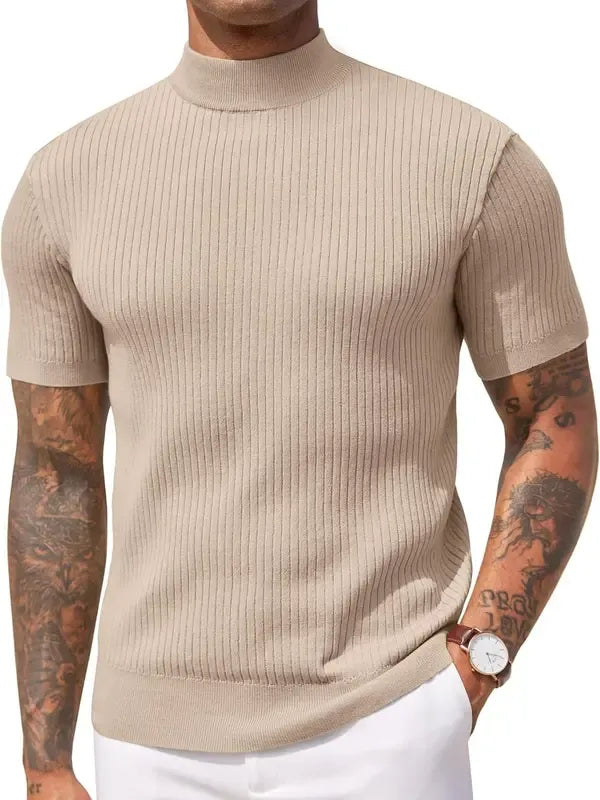 Camiseta de cuello subido