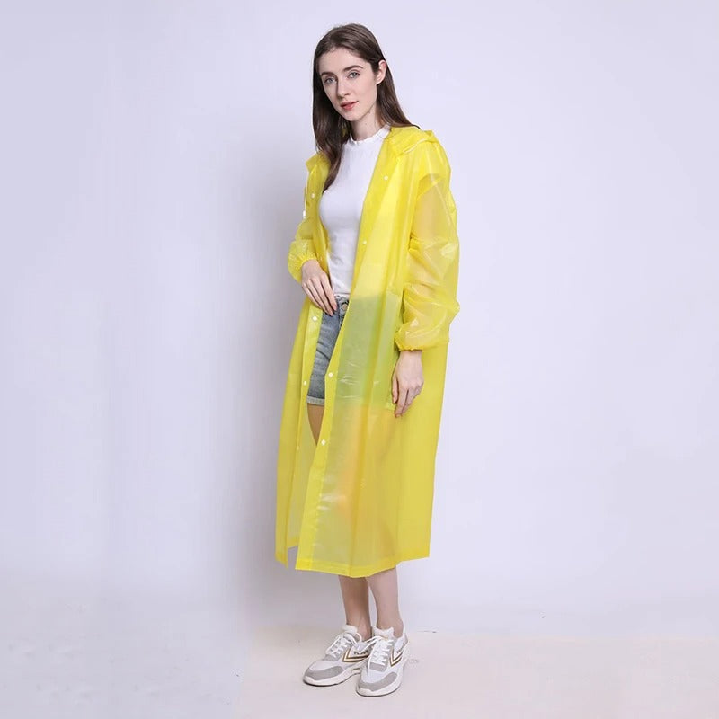Capa impermeable para lluvia para mujer
