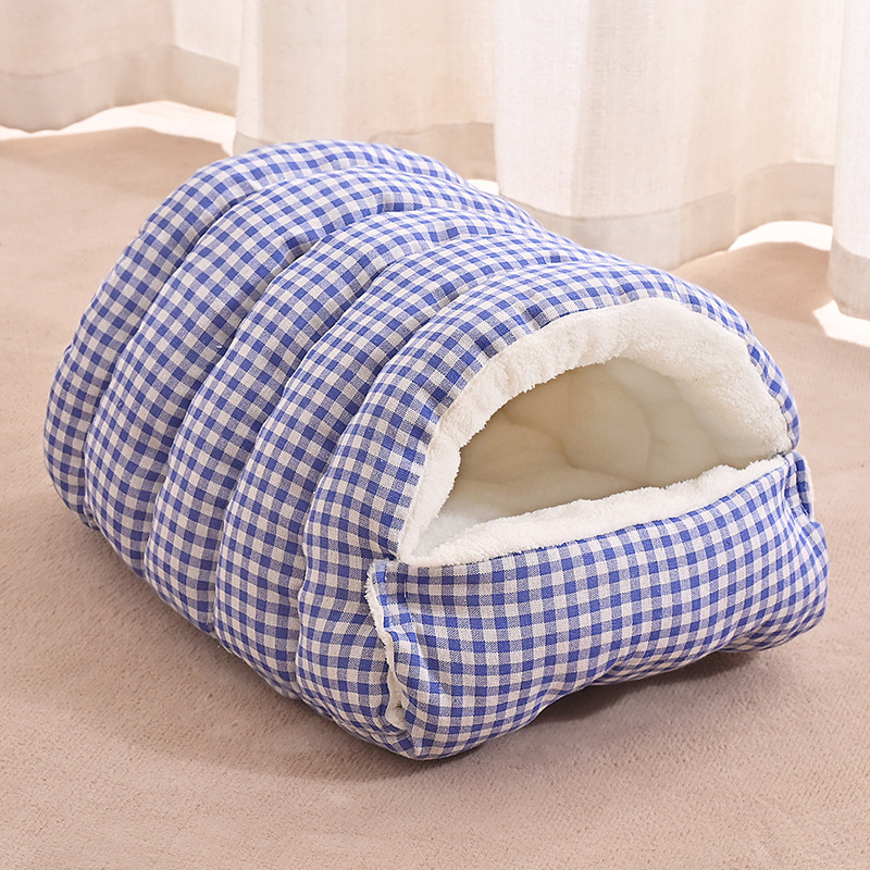 Caseta de invierno cómoda y de alta calidad para mascotas