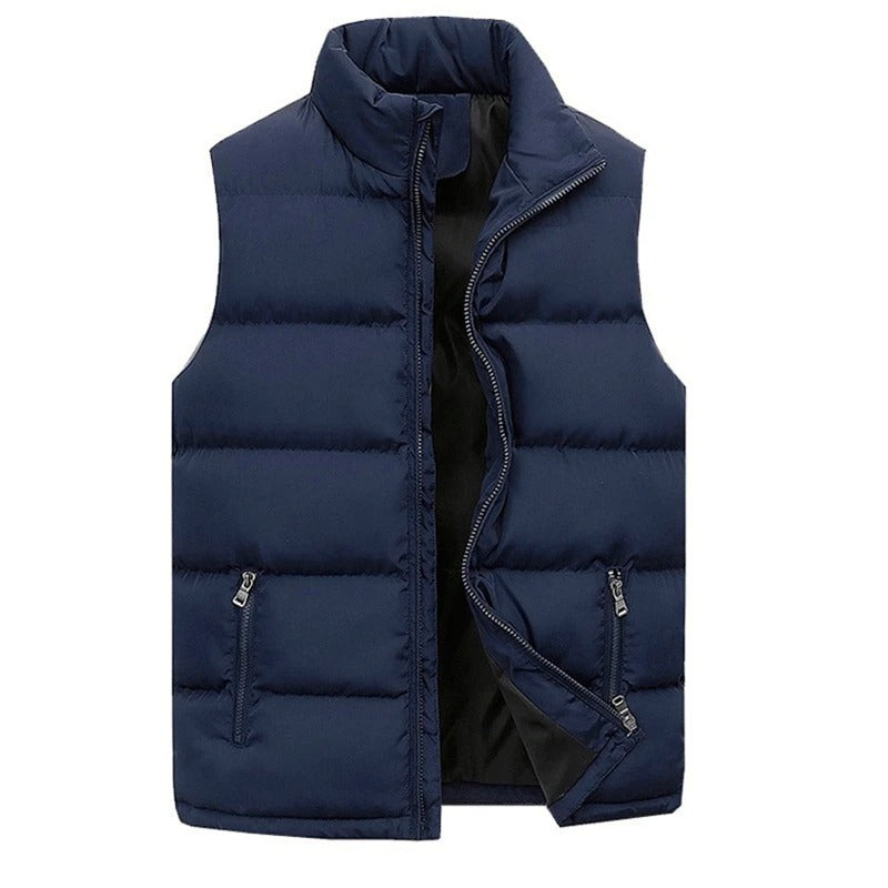 Chaleco acolchado para hombre con forro