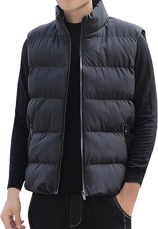 Chaleco acolchado para hombre con forro