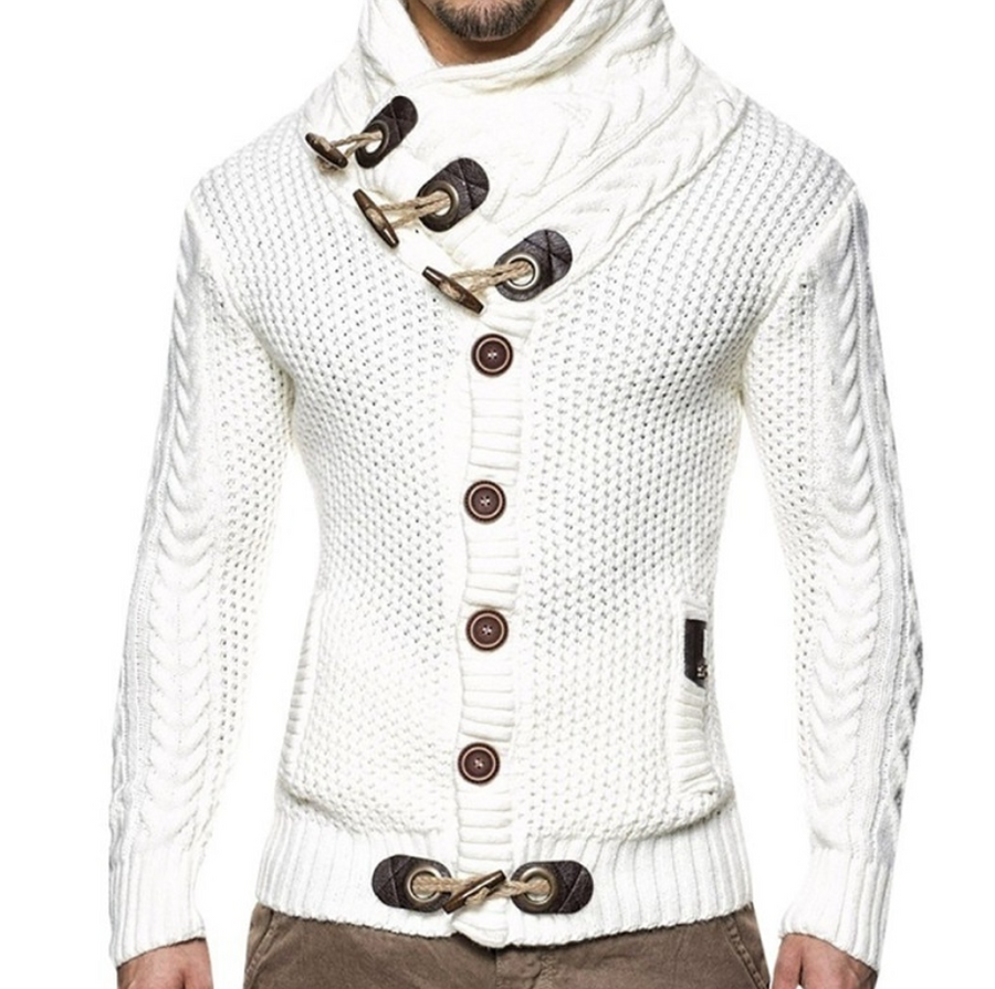 Chaleco con cuello alto para hombre | Un chaleco elegante y casual para hombre