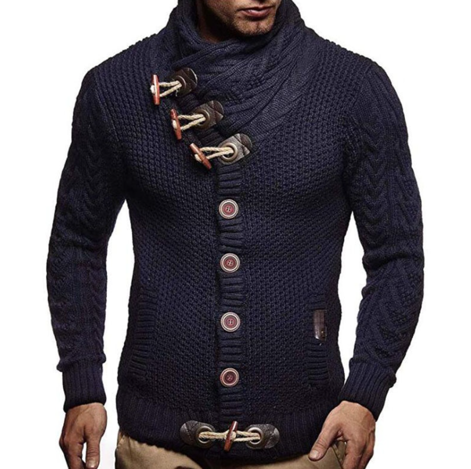 Chaleco con cuello alto para hombre | Un chaleco elegante y casual para hombre