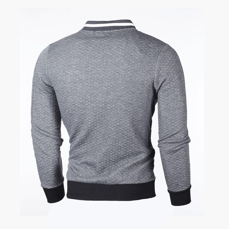 Chaleco deportivo de corte entallado a cuadros para hombre