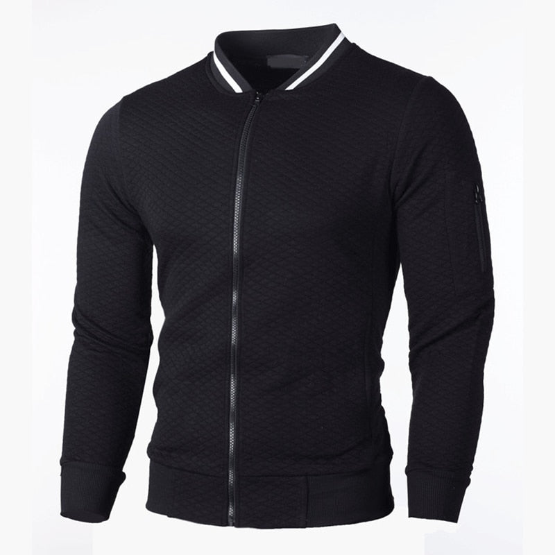 Chaleco deportivo de corte entallado a cuadros para hombre
