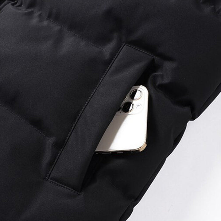 Chaleco elegante para hombre con forro de borreguito