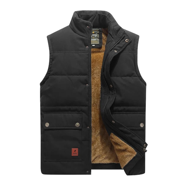 Chaleco para hombre sin mangas de estilo moderno