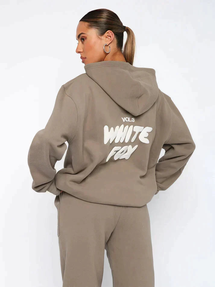 Chándal blanco elegante - Comodidad y lujo