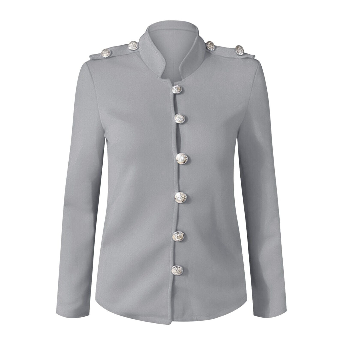 Chaqueta Blazer Entallada para Mujer con Botones Frontales