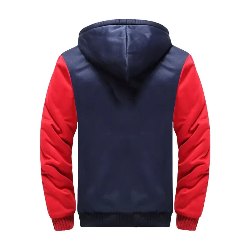 Chaqueta cálida con capucha