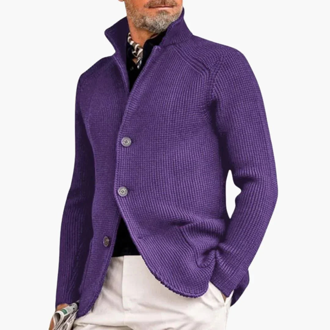 Chaqueta Cárdigan para Hombre, Estilo Elegante y Cómodo