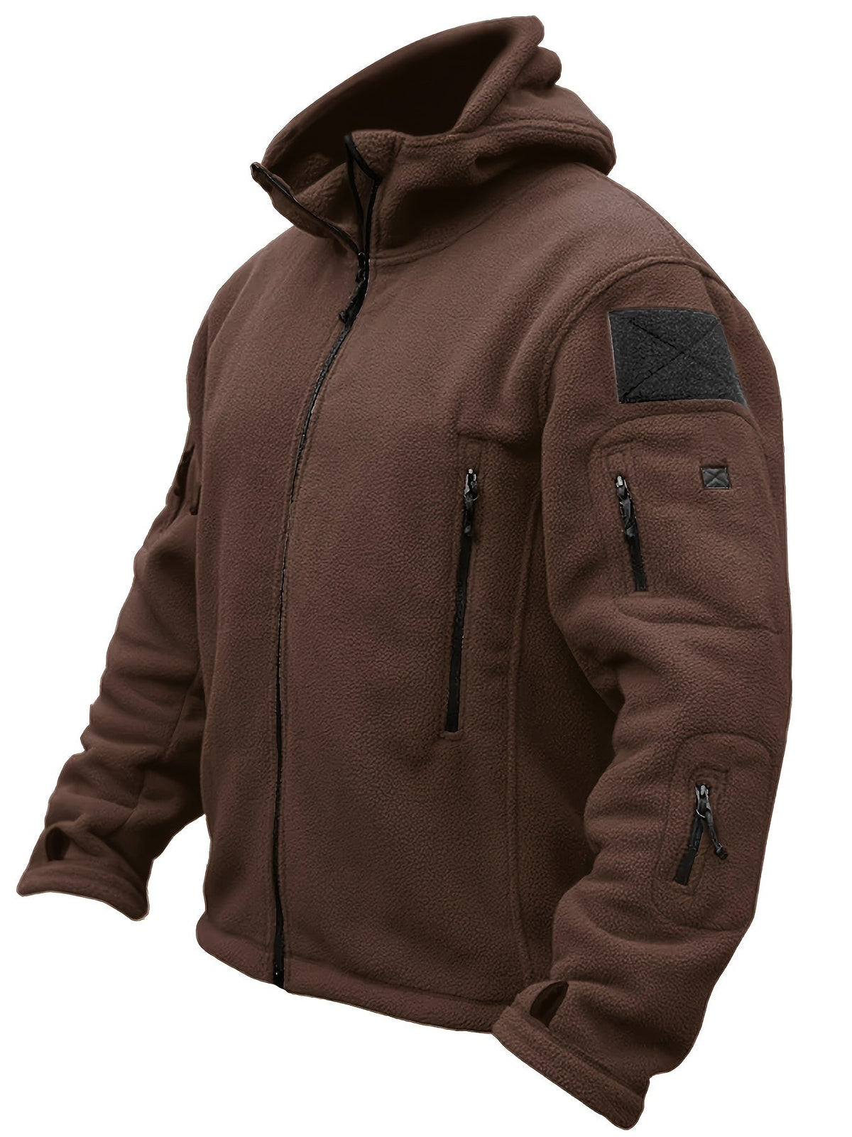 Chaqueta de forro polar cortavientos para hombre