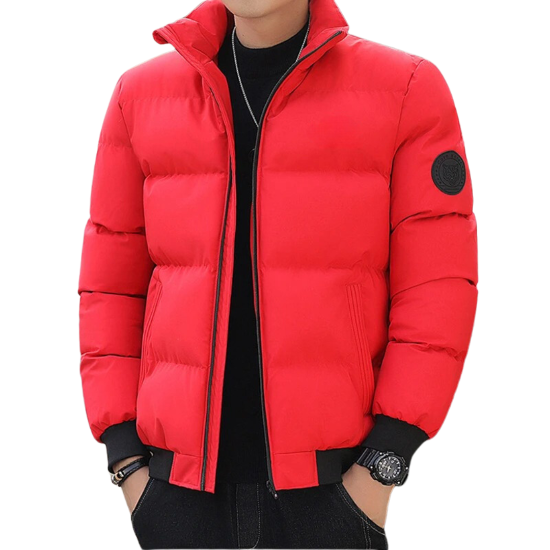 Chaqueta de invierno de algodón acolchada para hombre