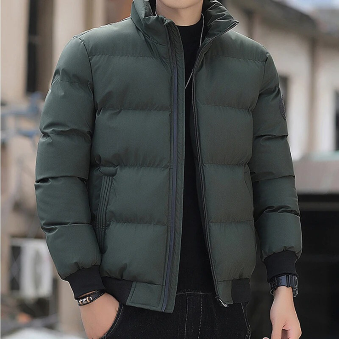 Chaqueta de invierno de algodón acolchada para hombre
