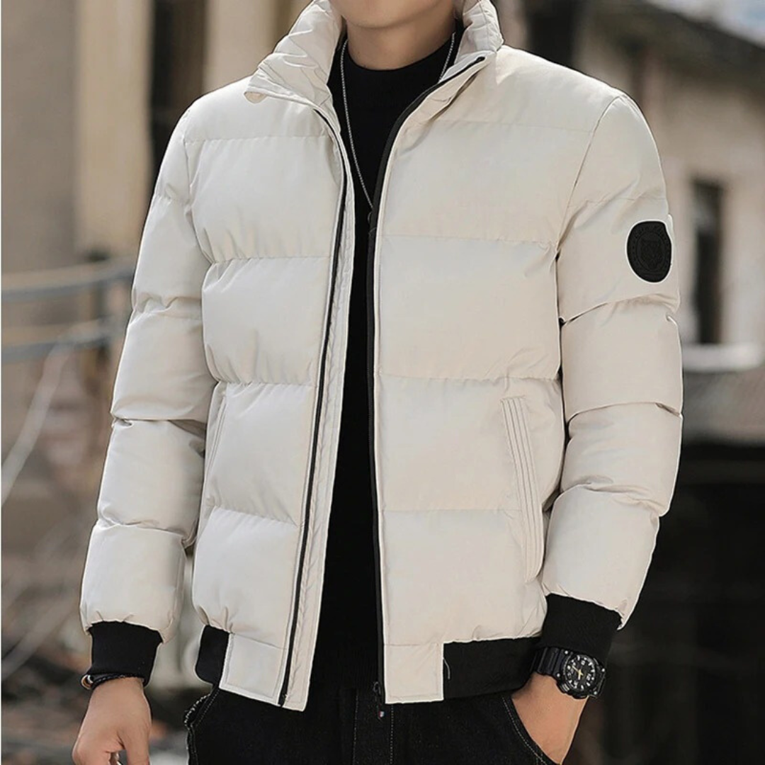 Chaqueta de invierno de algodón acolchada para hombre