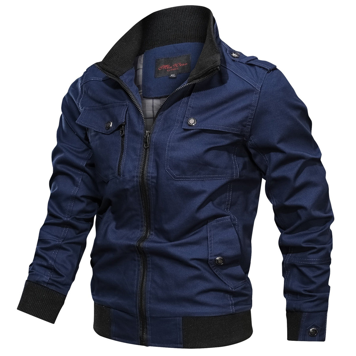Chaqueta de invierno militar para hombre - Una chaqueta cortavientos