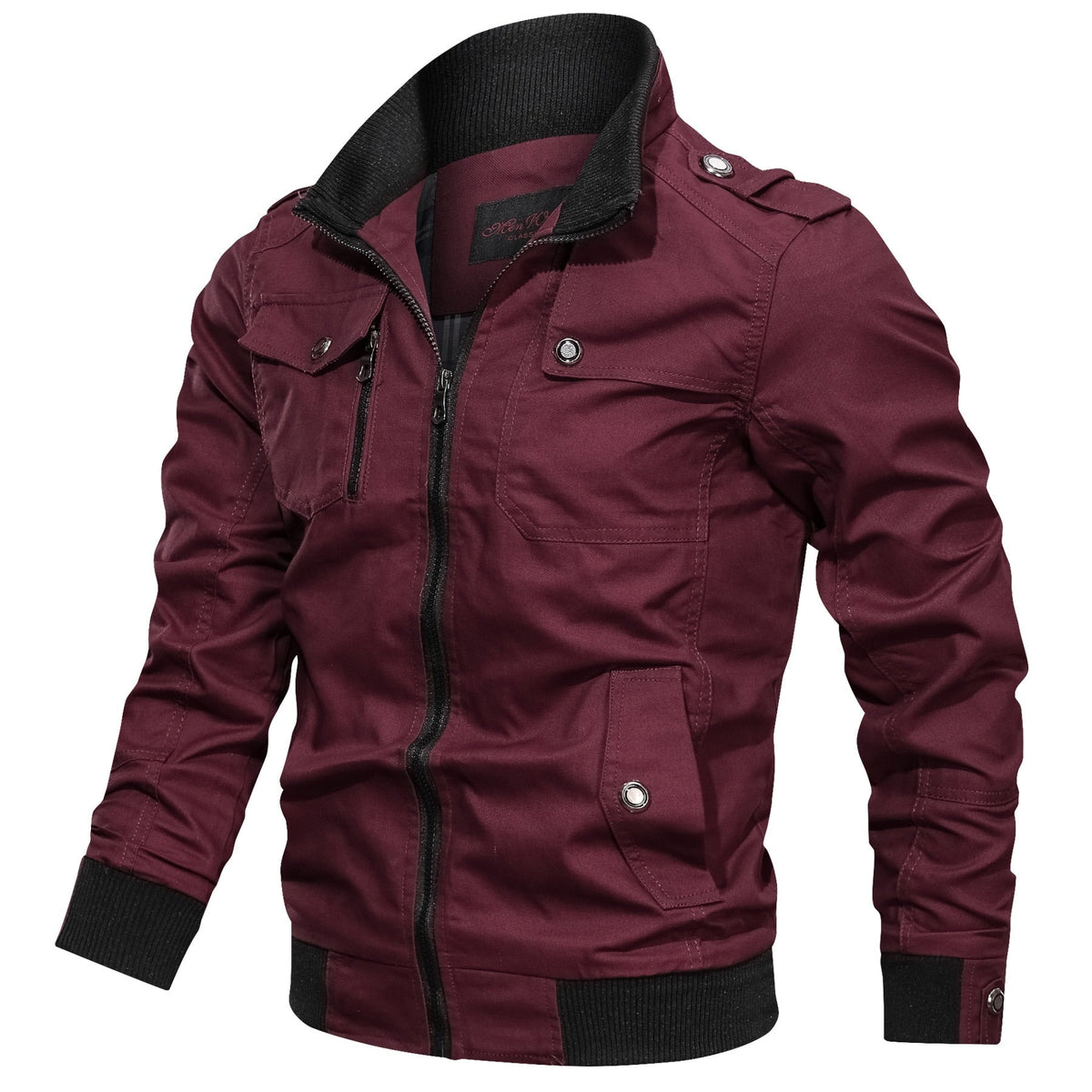 Chaqueta de invierno militar para hombre - Una chaqueta cortavientos