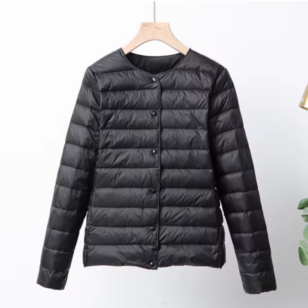 Chaqueta de plumón ligera para mujer: cálida, ultrafina y a la moda
