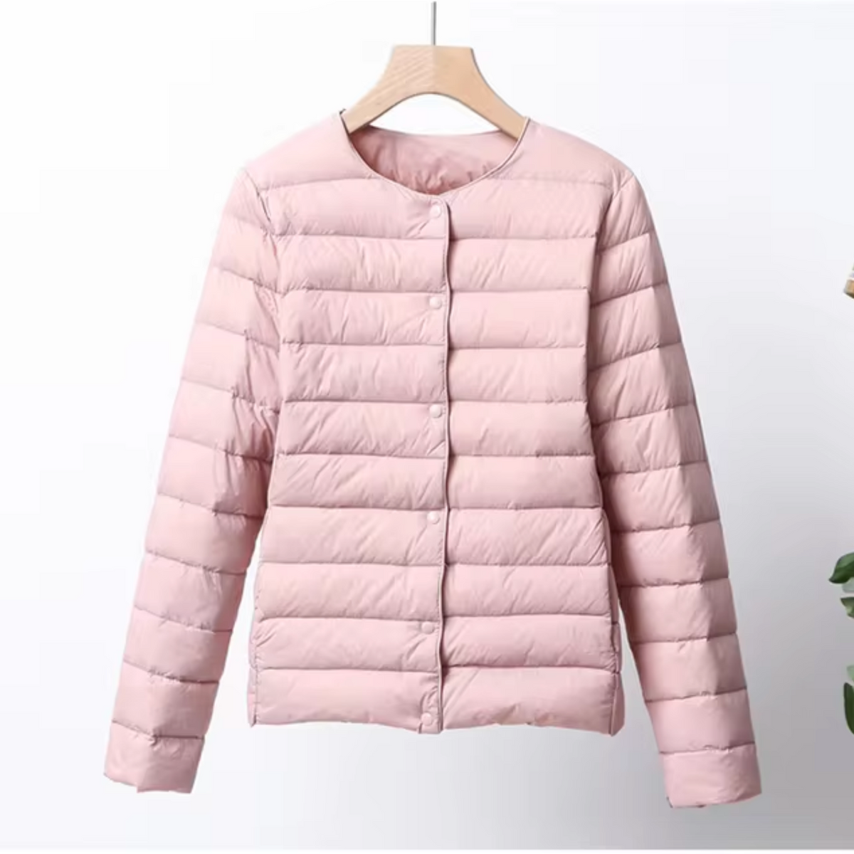 Chaqueta de plumón ligera para mujer: cálida, ultrafina y a la moda