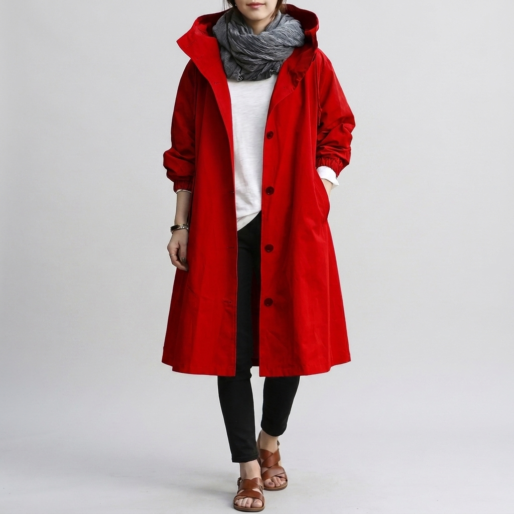 Chaqueta impermeable para mujer – Ropa de lluvia moderna para días lluviosos