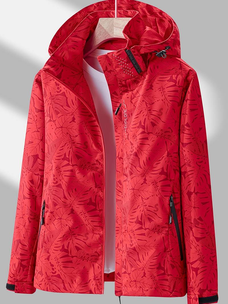 Chaqueta impermeable y cortavientos para mujer con capucha: elegante y ligera