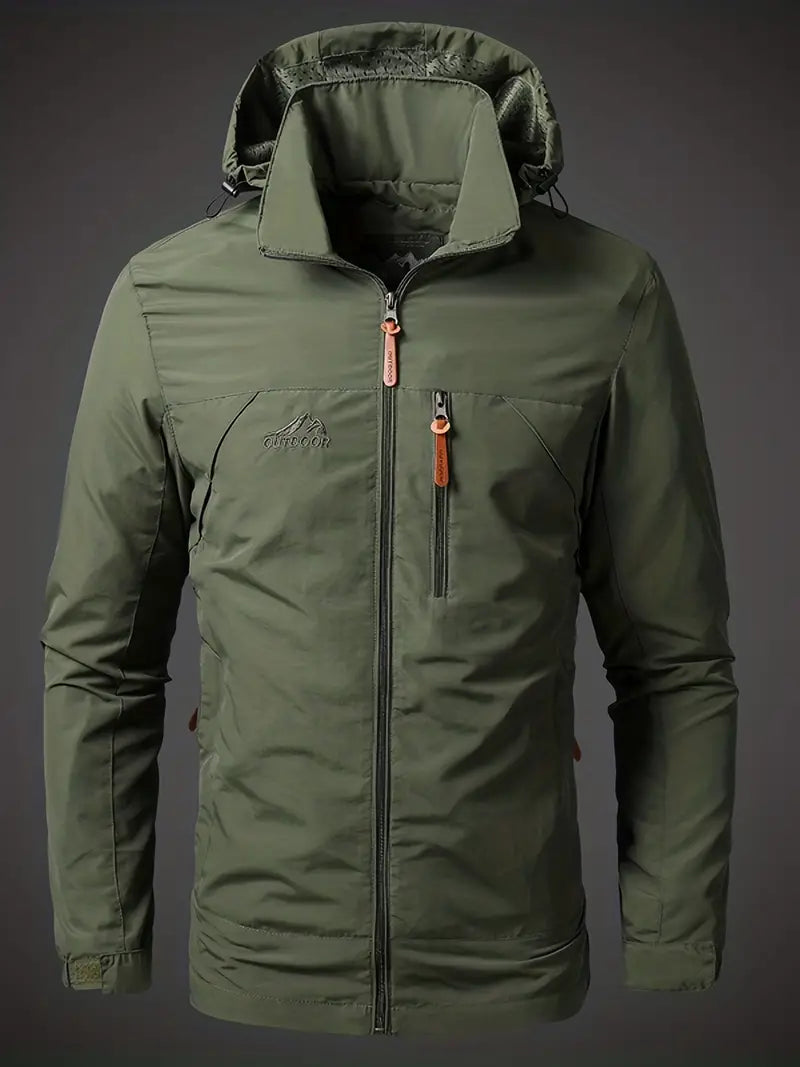 Chaqueta outdoor para hombre impermeable y cortavientos para todo tipo de actividades