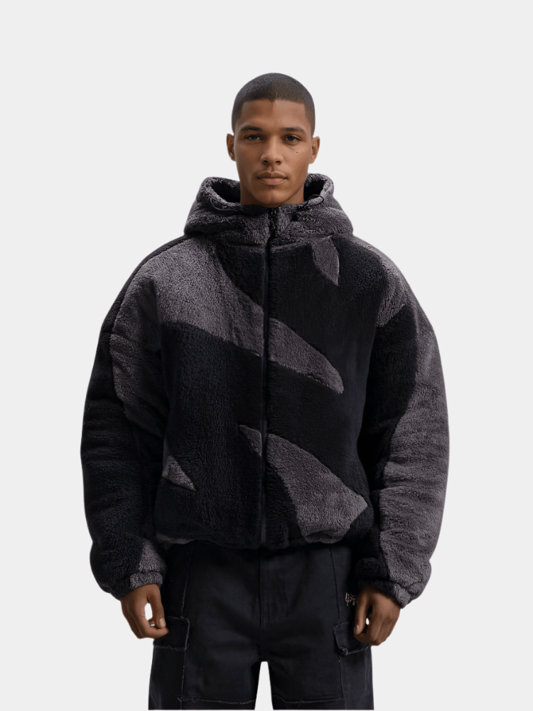 Chaqueta Oversize con Cremallera Completa