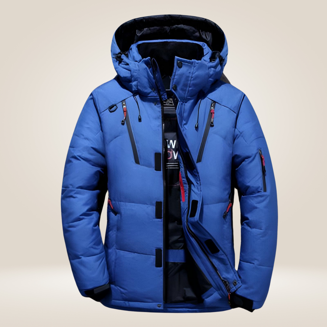 Chaqueta parka de invierno para hombre – Abrigo impermeable y cortavientos con forro polar grueso