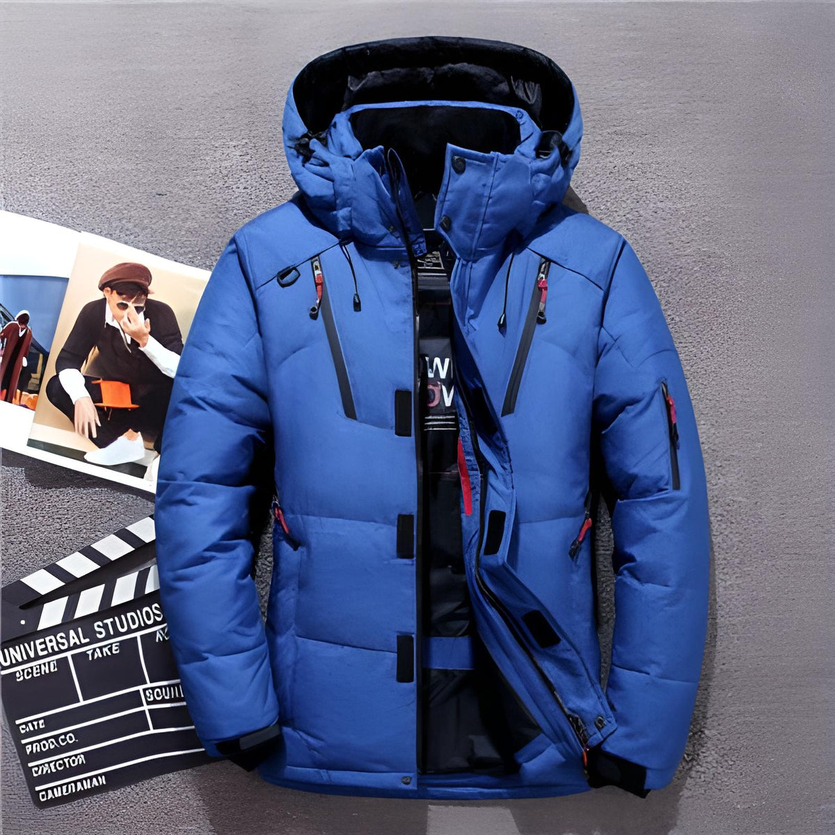 Chaqueta parka de invierno para hombre | Aislamiento térmico