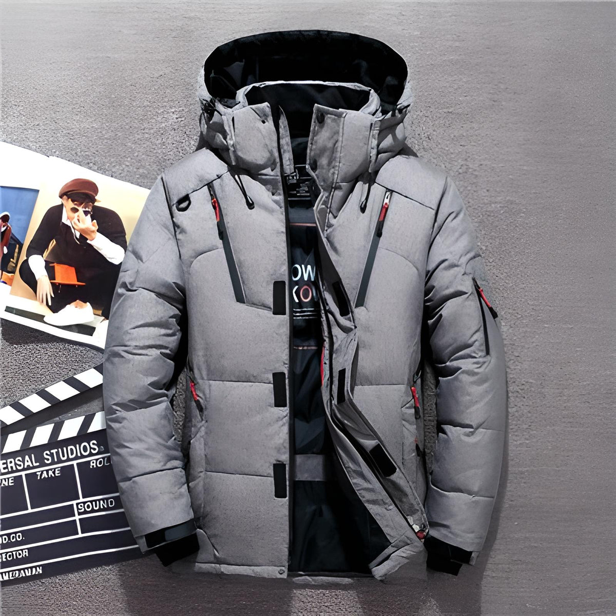 Chaqueta parka de invierno para hombre | Aislamiento térmico