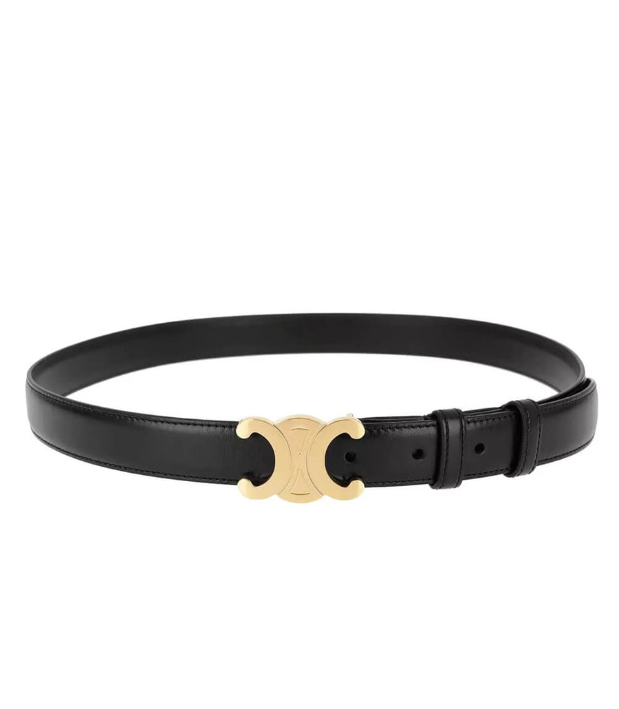 Cinturón de Cuero - Diseño de Hebilla Clásica - Accesorio Versátil para el Día a Día