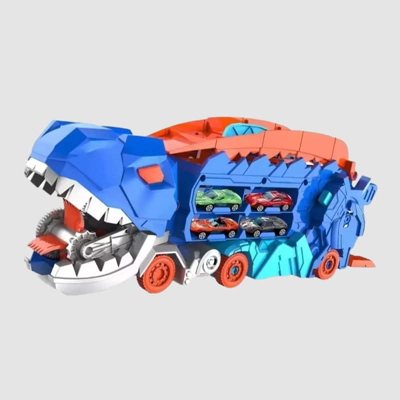 Coche de juguete transformable de dinosaurio para niños