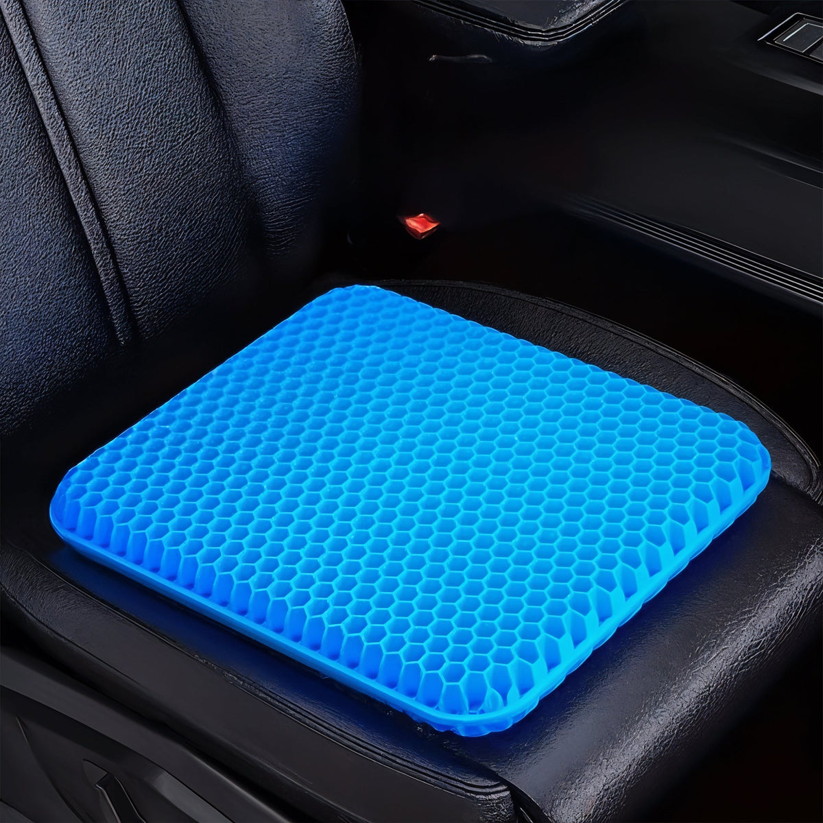 Cojín de asiento de gel en panal con funda – Confort para sillas