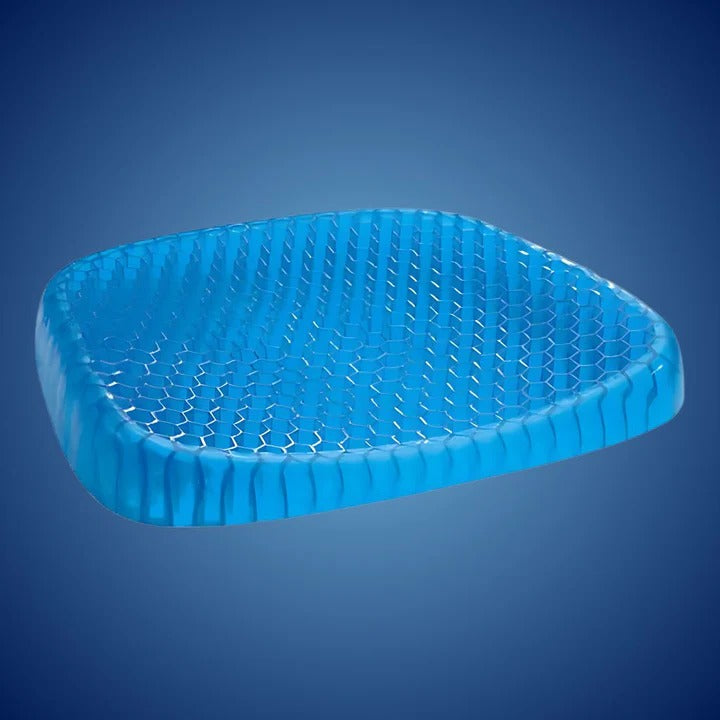 Cojín de asiento ergonómico de gel – Alivia el dolor de cóccix y zona lumbar