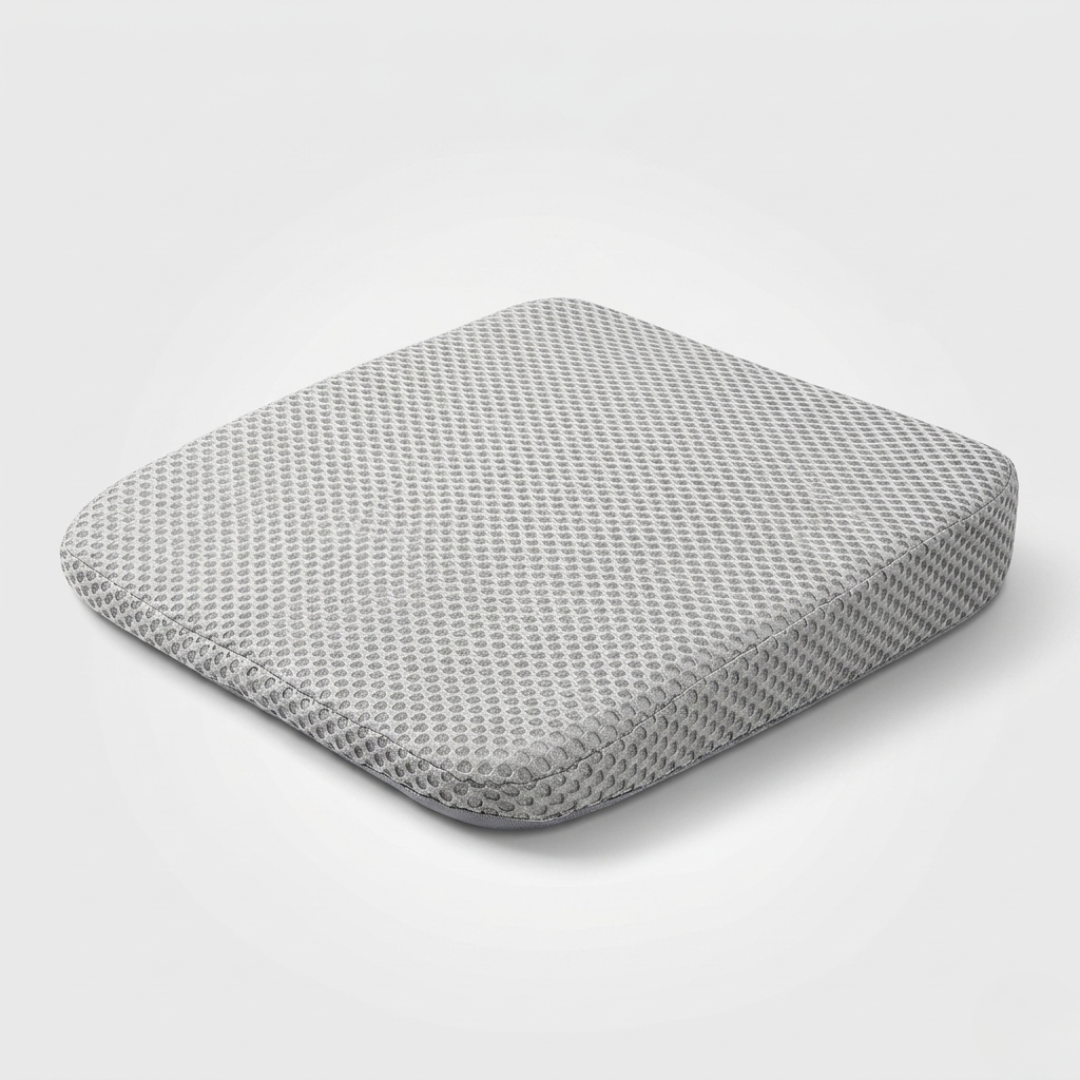 Cojín de asiento transpirable con diseño en panal de abeja