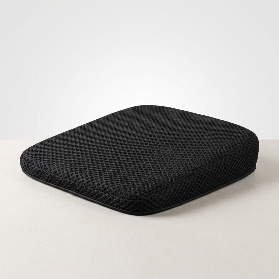 Cojín de asiento transpirable con diseño en panal de abeja