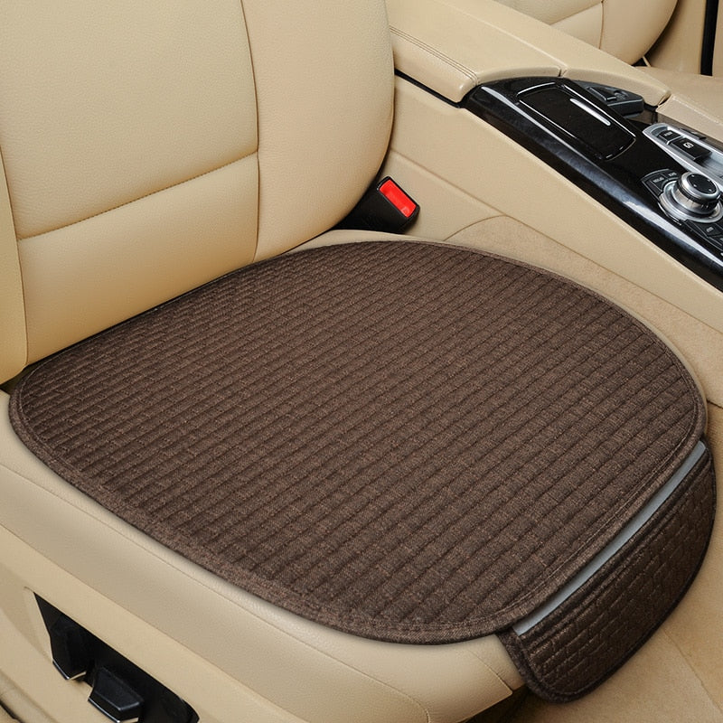 Cojín protector antideslizante para asiento de coche con bolsillo universal