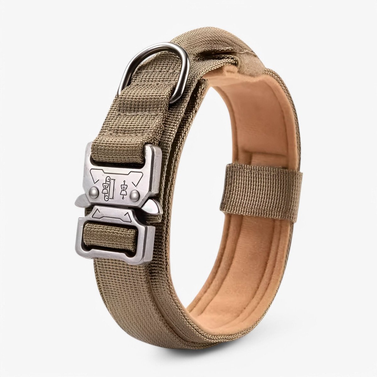 Collar ajustable para perro de nailon resistente, impermeable, con asa ergonómica, para perros medianos y grandes