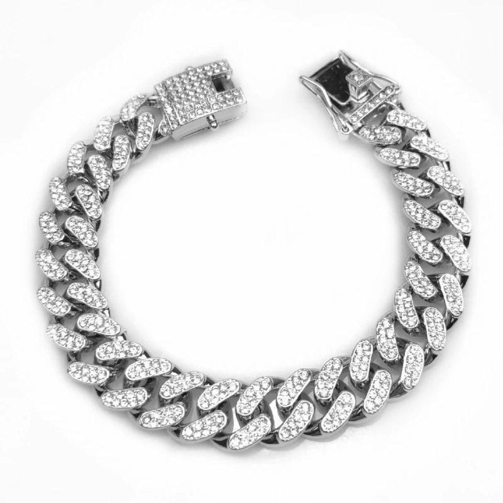 Collar de Cadena Dorado para Perros